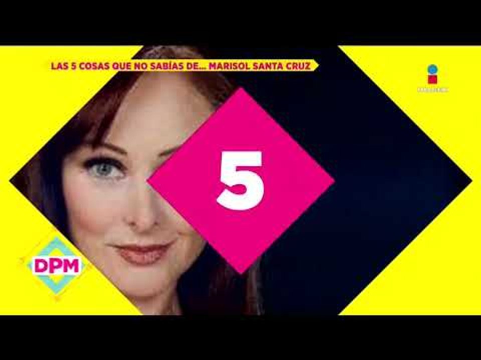 5 cosas que no sabías de... Marisol Santa Cruz | De Primera Mano