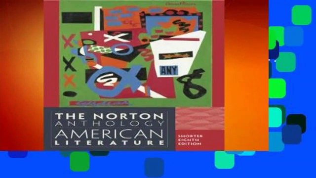[Doc] The Norton Anthology of American Literature: Shorter