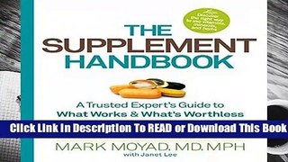 [READ] Supplement Handbook, The