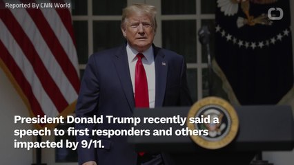 Trump Spoke To First Responders As He Signed Extension To Their 9/11 Fund