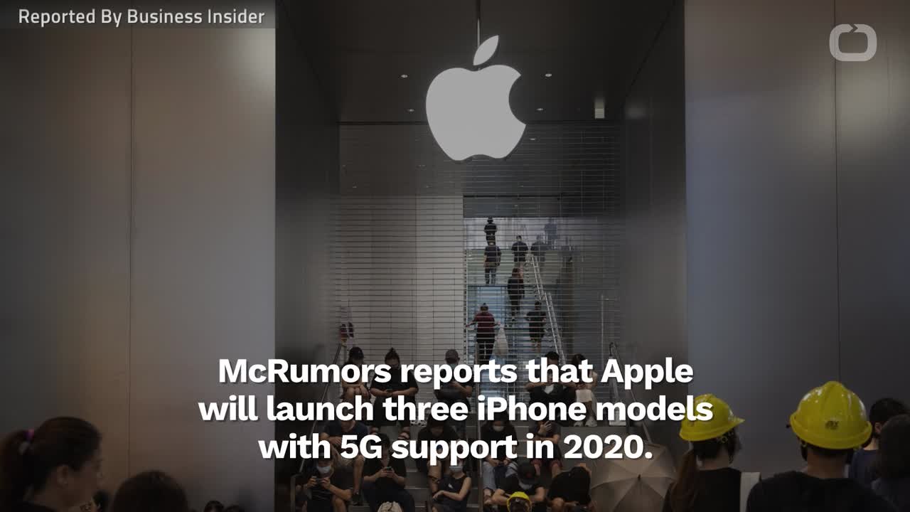 Apple To Launch 5G Phones In 2020