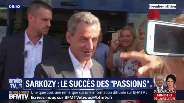 Le livre Passions de Nicolas Sarkozy est un succès en librairie avec plus de 213.000 exemplaires vendus
