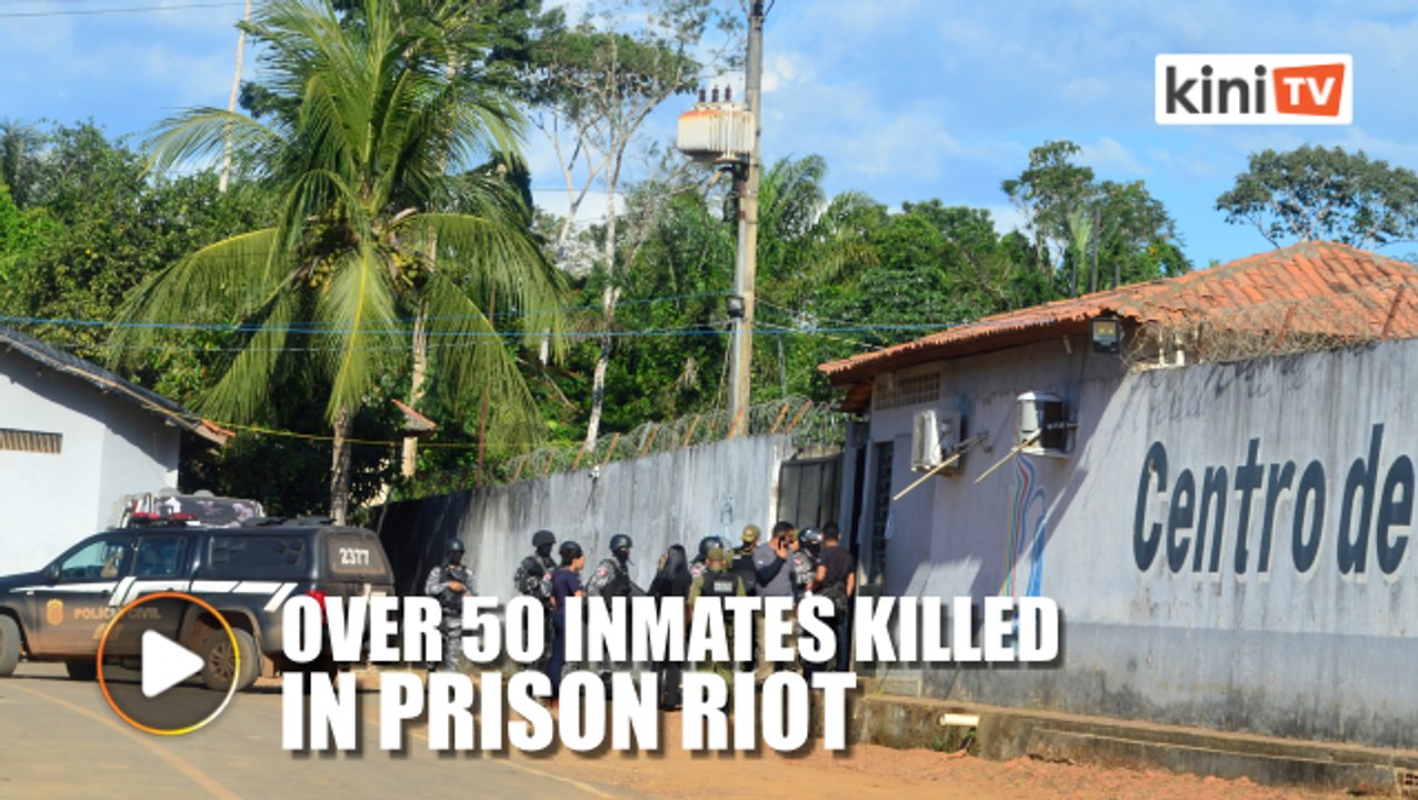 At least 57 dead in Brazil prison massacre, over a dozen decapitated