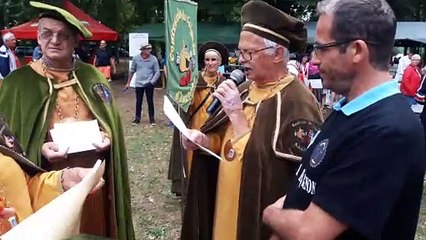 FÊTE DE L'OIGNON 2019 / L'INTRONISATION DE PATRICE PARIZON A LA CONFRÉRIE (28/07)