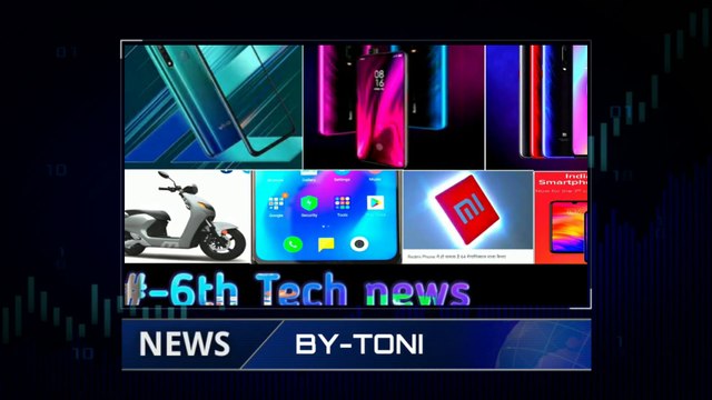 #-6th tech news 64mp camera by Xiaomi, 22motors integrated scooter etc.