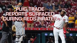 Yasiel Puig Brawls, Then Gets Traded To Indians