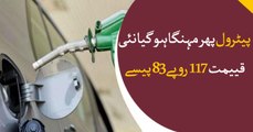 Petroleum prices increased to 117.83 rupees