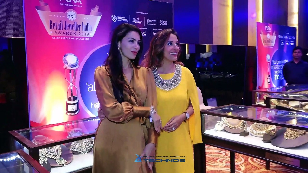 Tanishaa Mukerji, Isha Koppikar At 15th Annual Fura Retail Jeweller India Awards 2019 Jury Meet