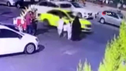 İstanbul'da dehşet anları kamerada