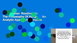 Full version  Readings In The Philosophy Of Religion: An Analytic Approach Complete
