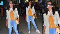 Hina Khan looks beautiful at Mumbai airport; Watch Video | FilmiBeat