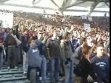CURVA NORD - Tifosi Catania all' Olimpico - Roma vs Catania