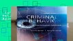 Full version  Criminal Behavior: A Psychological Approach  For Kindle