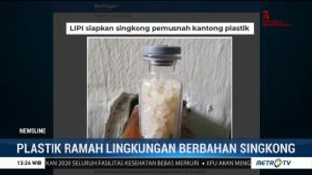 Plastik Ramah Lingkungan Berbahan Singkong