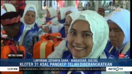 Kloter 31 Asal Pangkep Telah Diberangkatkan ke Tanah Suci