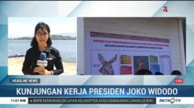 Jokowi Tinjau Proyek Pengembangan Objek Wisata Religi Tapanuli Utara