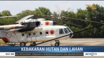 BNPB Kerahkan 8 Helikopter Padamkan Kebakaran Lahan di Riau