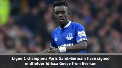 PSG sign Gueye from Everton