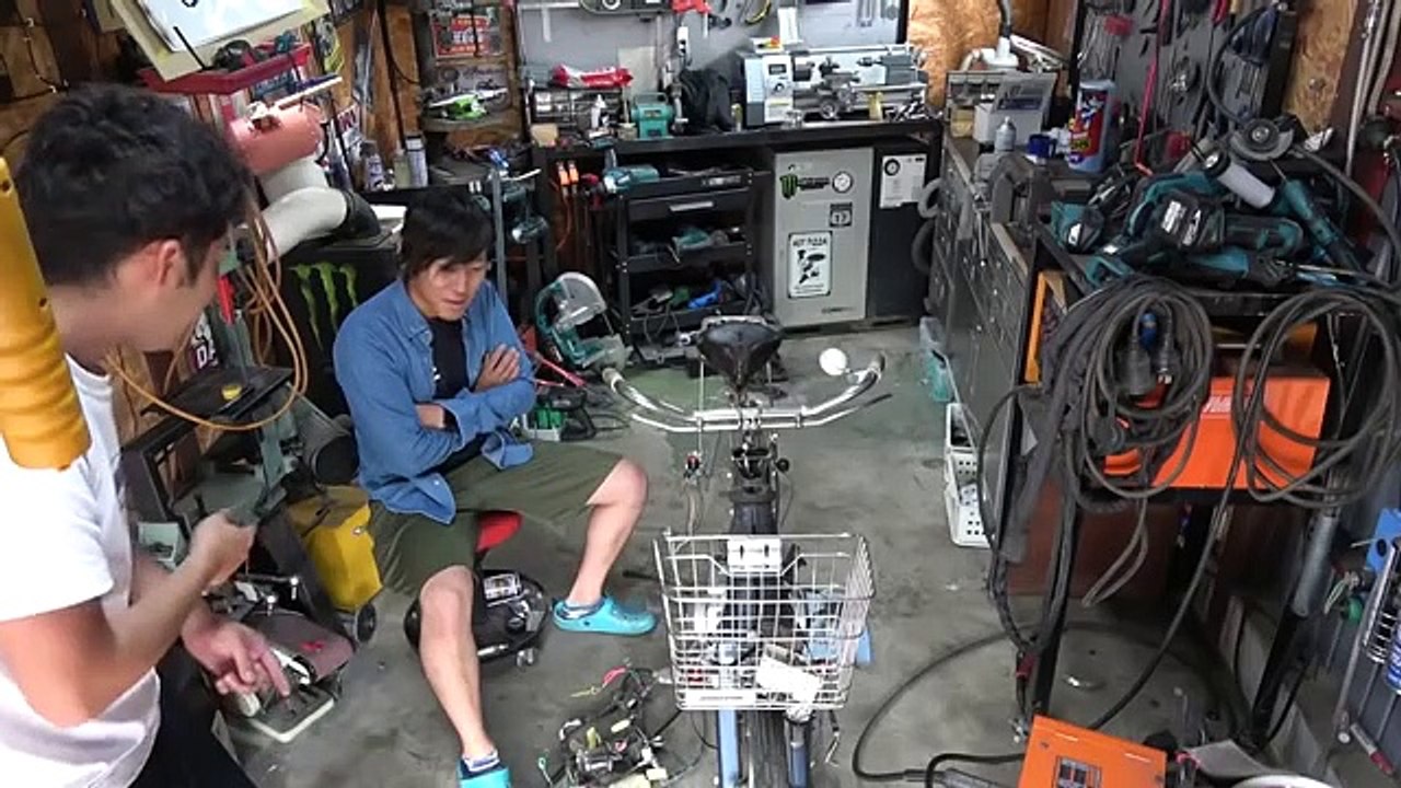 自転車★#６放置されたカブをリメイク