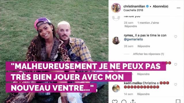 PHOTO. Christina Milian enceinte : la compagne de M. Pokora pl...