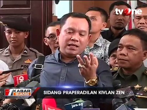 Hakim Tolak Gugatan Praperadilan Kivlan Zen