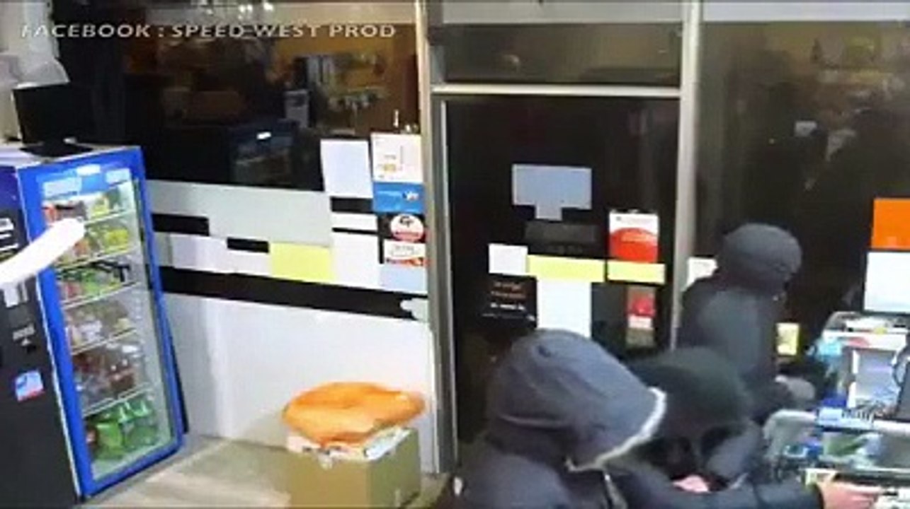 Des jeunes braqueurs sont pris en flagrant délit par la police municipale