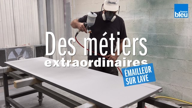 Métiers extraordinaires : émailleur sur lave