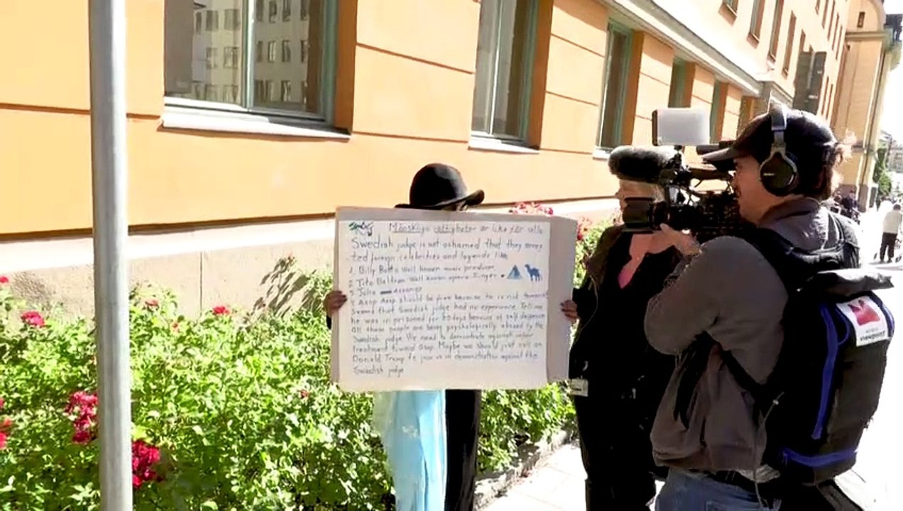 US-Rapper ASAP Rocky in Stockholm vor Gericht