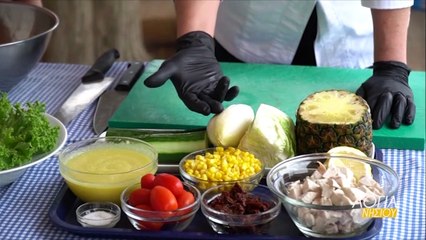 Σαλάτα με κοτόπουλο Εν Αρτάκη