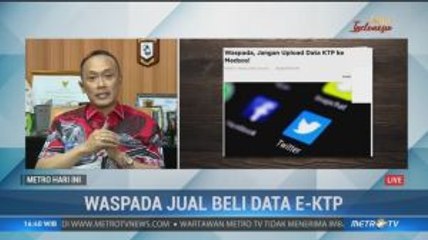 Waspada Jual Beli Data KTP-el