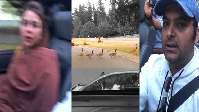 The Kapil Sharma Show: Kapil Sharma enjoys road ride with Ginni Chatrath in Canada | FilmiBeat