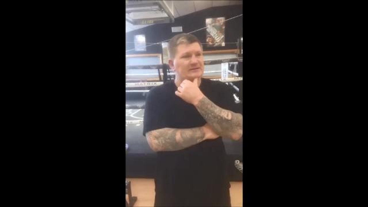 Ricky Hatton backs plans to bring professional boxing back to Derry City