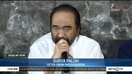 Surya Paloh akan Jenguk Buya Syafii Sore Ini