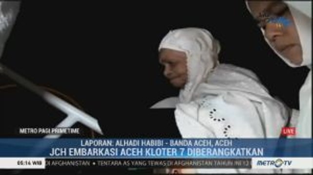 393 Calhaj Embarkasi Aceh Kloter 7 Diberangkatkan ke Jeddah