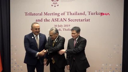 Çavuşoğlu, II. Türkiye-ASEAN Sektörel Diyalog Ortaklığı Üçlü Toplantısı'na katıldı