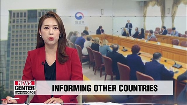 Seoul informs foreign delegates on Tokyo's export restrictions