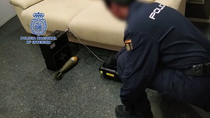Neutralizada una granada de mortero hallada tras la reforma de una vivienda
