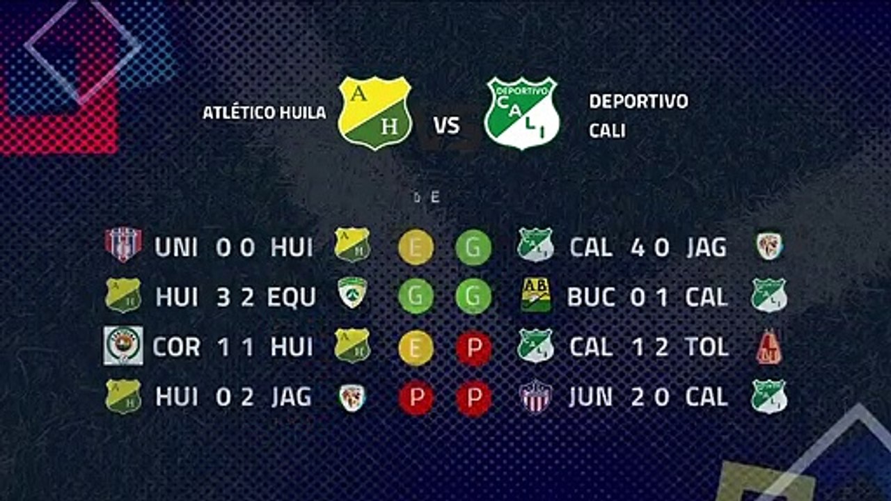 Previa partido entre Atlético Huila y Deportivo Cali Jornada 3 Clausura Colombia