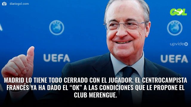 Florentino Pérez cierra el fichaje del verano con una sorpresa final