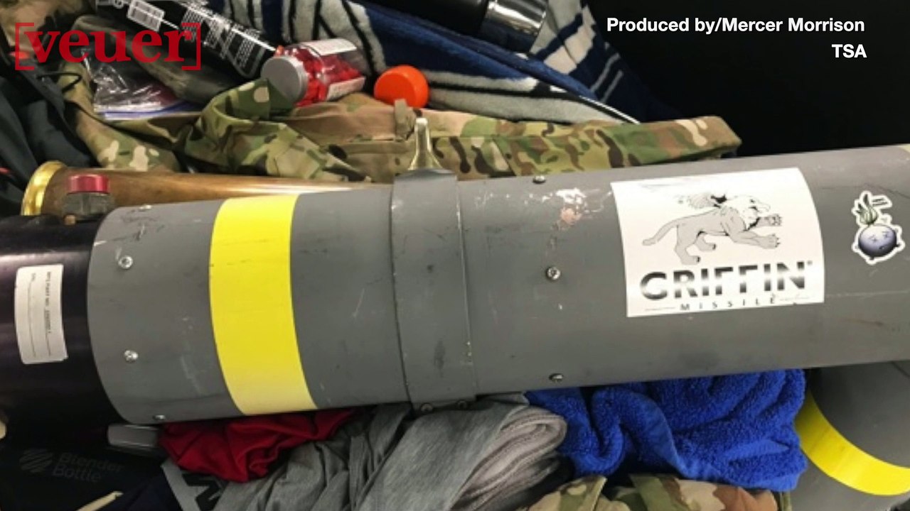 TSA Officers Find An Unusual Souvenir In Man's Luggage:  A Missile Launcher