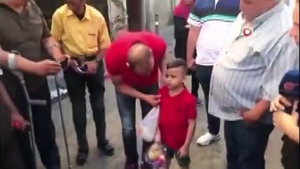 İsrail'in sorguya çağırdığı 4 yaşındaki çocuğun suçu tanka taş atmak