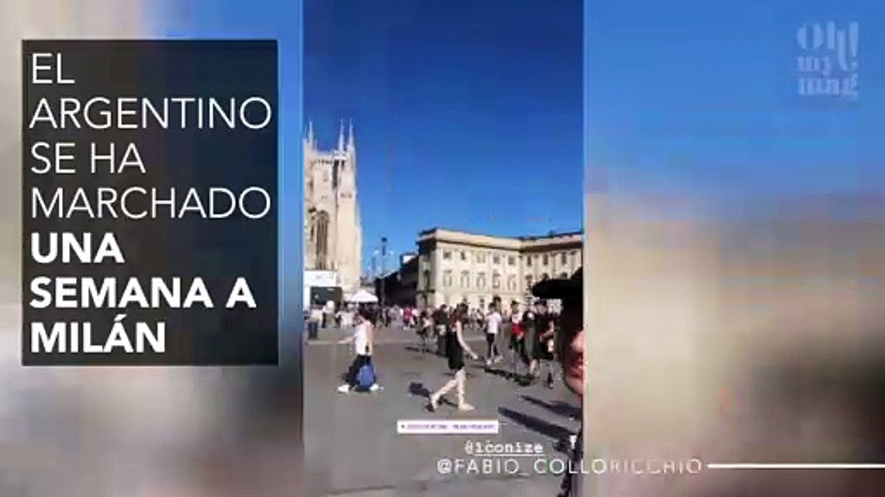 Violeta Mangriñán y Fabio Colloricchio afrontan su primera separación