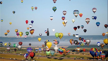 فيديو: مهرجان المناطيد فرنسا يفشل بتحطيم الرقم القياسي هذا العام