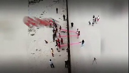 ABD-Meksika sınırında 10 yıllık hayal çocuklarla gerçek oldu