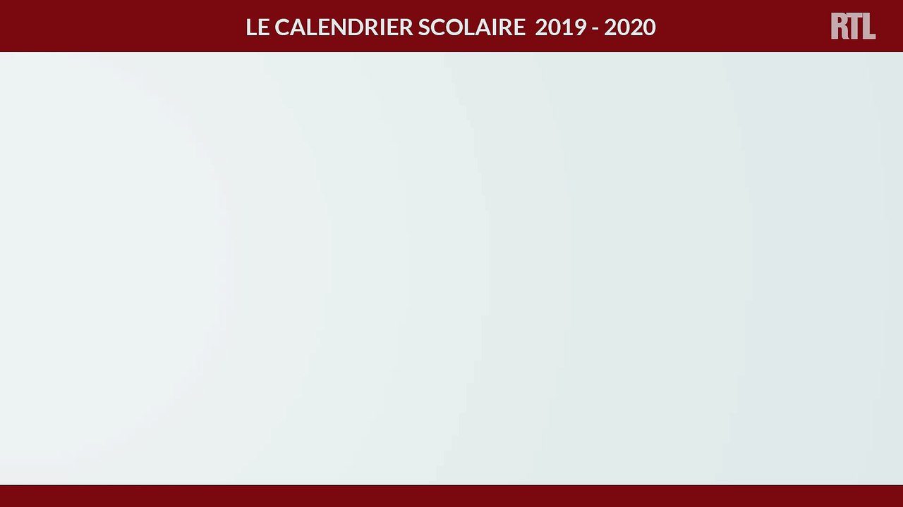 Découvrez le calendrier des vacances scolaires 2019-2020
