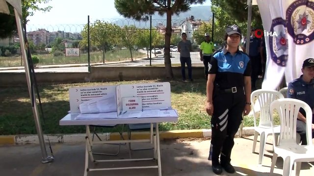 Polis teşkilatından sosyal sorumluluk projesine tam destek