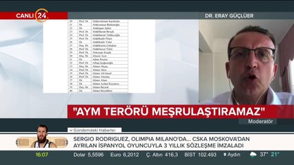 Uzmanlar AYM'nin PKK'yı aklayan kararını 24 TV'de değerlendiriyor
