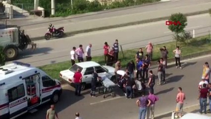 BARTIN ALMANYA'DAN ÇOCUKLARINI GÖRMEYE GELDİ, KAZADA ÖLDÜ