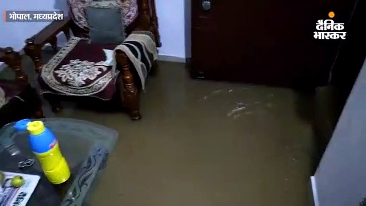 भोपाल में रात भर बारिश, सीहोर में 24 घंटे में 1...