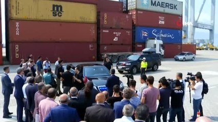 İpek Yolu demir ağ ile Kocaeli'de denize indi